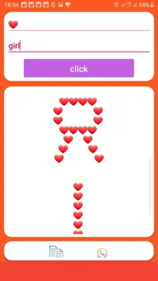 emoji name maker android App screenshot 1